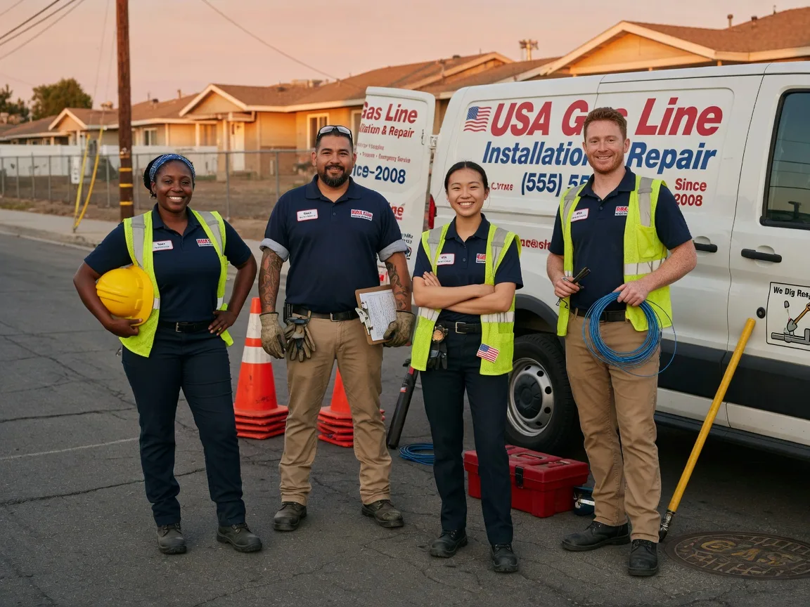 Gas Line Installation company in Lawton, PA